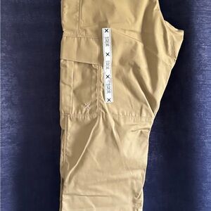 Men's Tan Cargo Pants